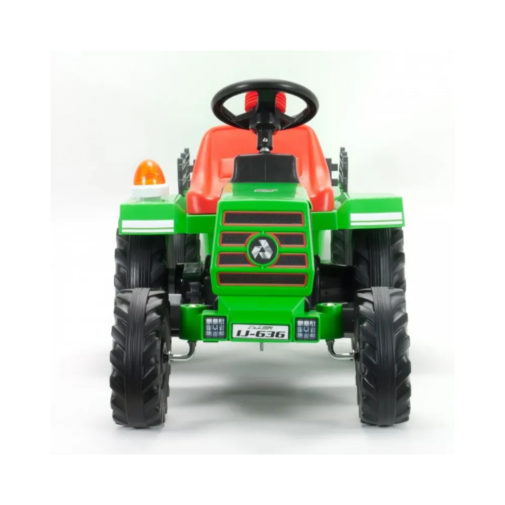 INJUSA Traktor Na Akumulator Basic 6V + Przyczepka