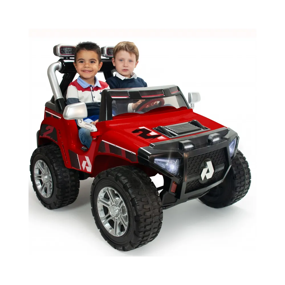 INJUSA Samochód Na Akumulator 24V Monster Dwuosobowy LED