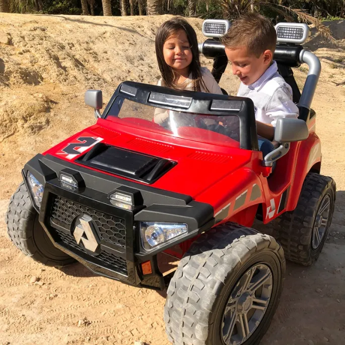 Dwuosobowy pojazd INJUSA z akumulatorem 24V