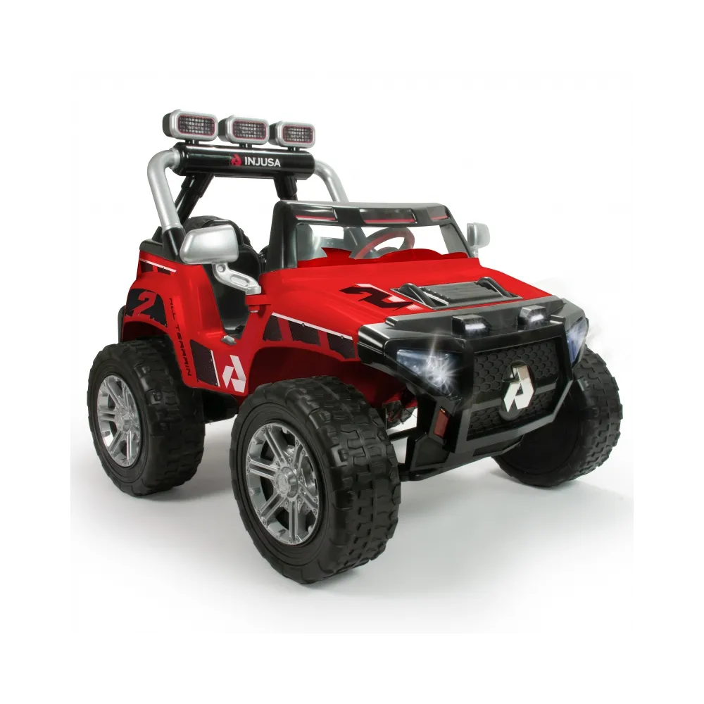 INJUSA Samochód Na Akumulator 24V Monster Dwuosobowy LED
