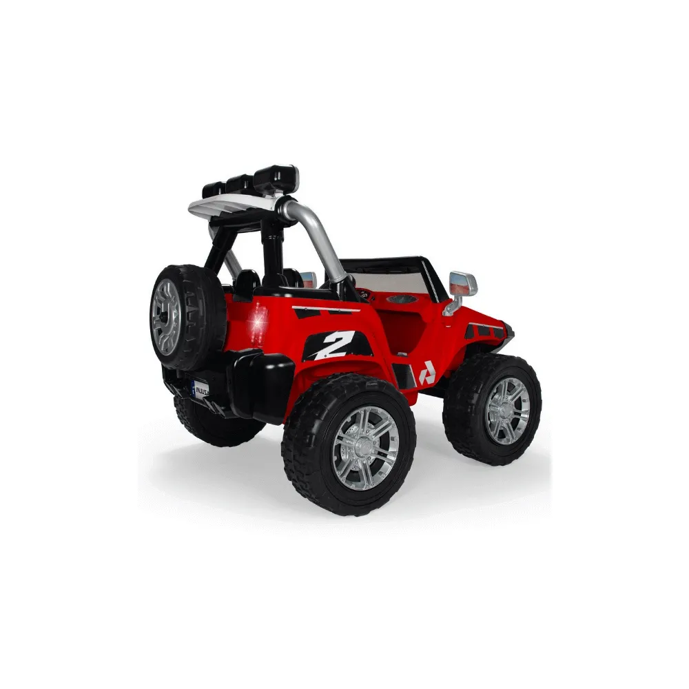 INJUSA Samochód Na Akumulator 24V Monster Dwuosobowy LED