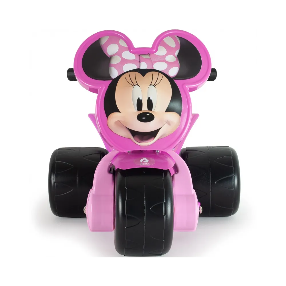 INJUSA Trzykołowiec Myszka Minnie Samurai 6V Jeździk dla Dzieci