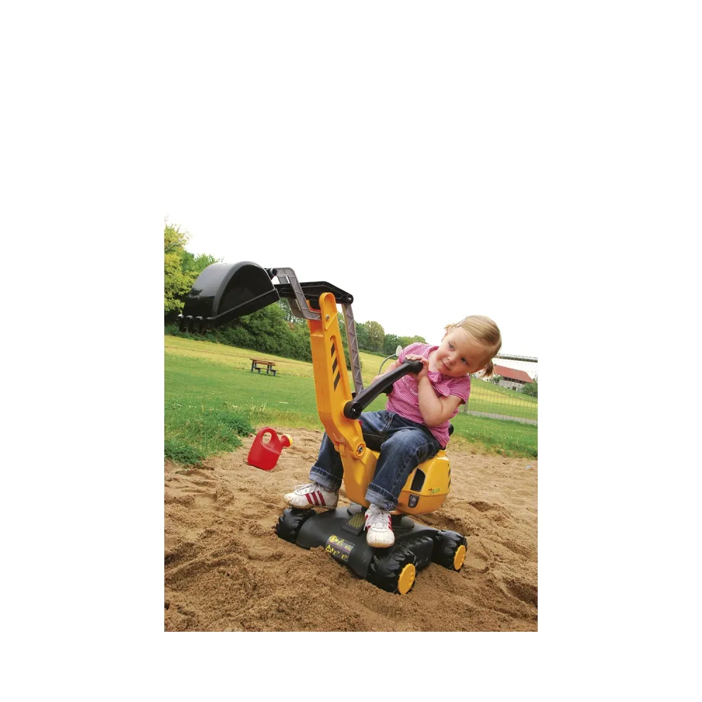 Zabawa w ogrodzie z koparką RollyDigger
