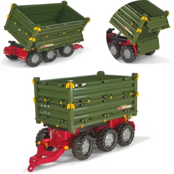 Rolly Toys przyczepa do zabawy dla młodego farmera.