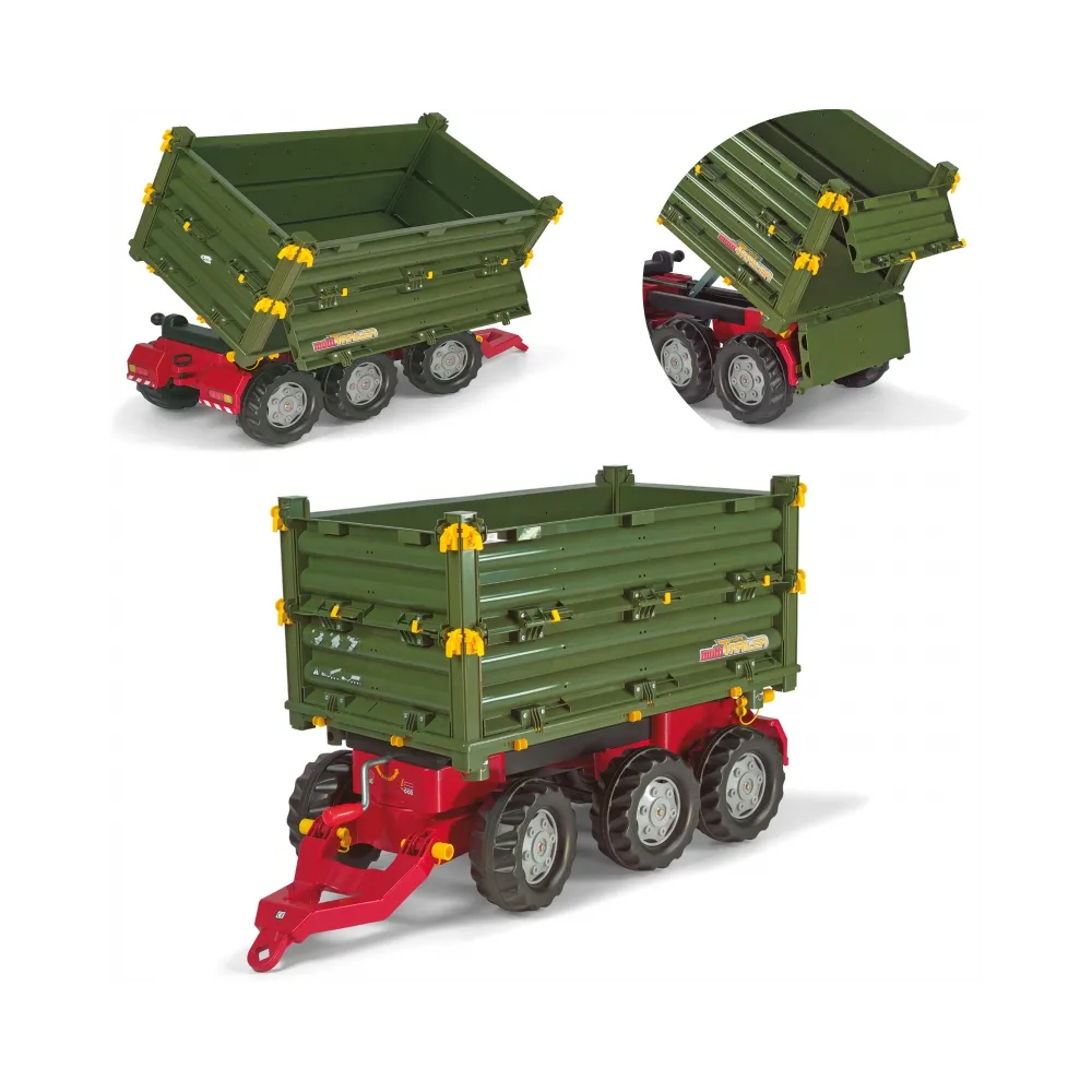 Rolly Toys przyczepa do zabawy dla młodego farmera.