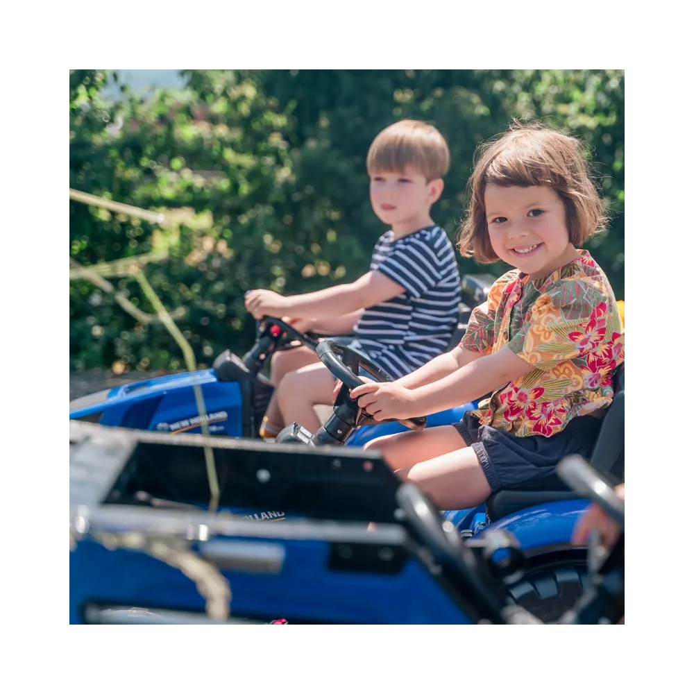 Bezpieczny traktor dla dzieci powyżej 3 roku życia