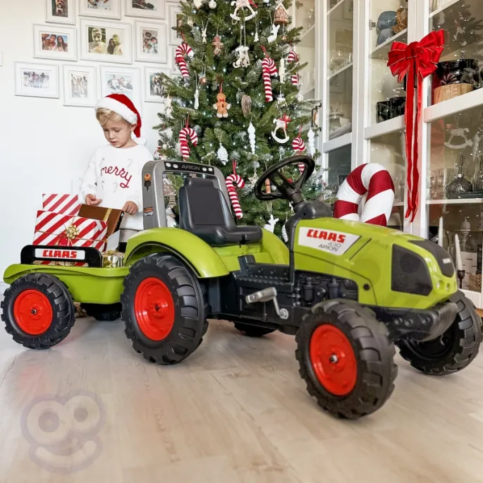 Duży traktor FALK idealny do zabawy na świeżym powietrzu