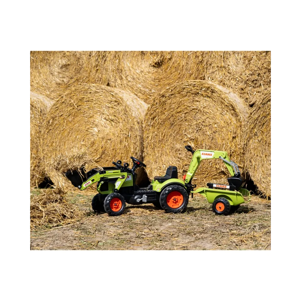 Traktor na pedały dla kreatywnej zabawy