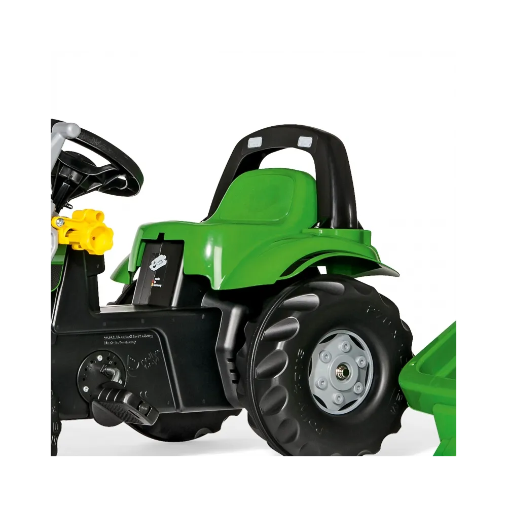 Trwały traktor dziecięcy z ruchomą maską i bezpieczną konstrukcją