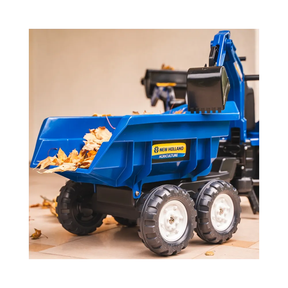 Wysokiej jakości traktorek FALK New Holland na ogniwa