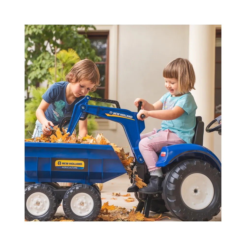 Bezpieczny i stabilny traktorek FALK dla małych miłośników farmy