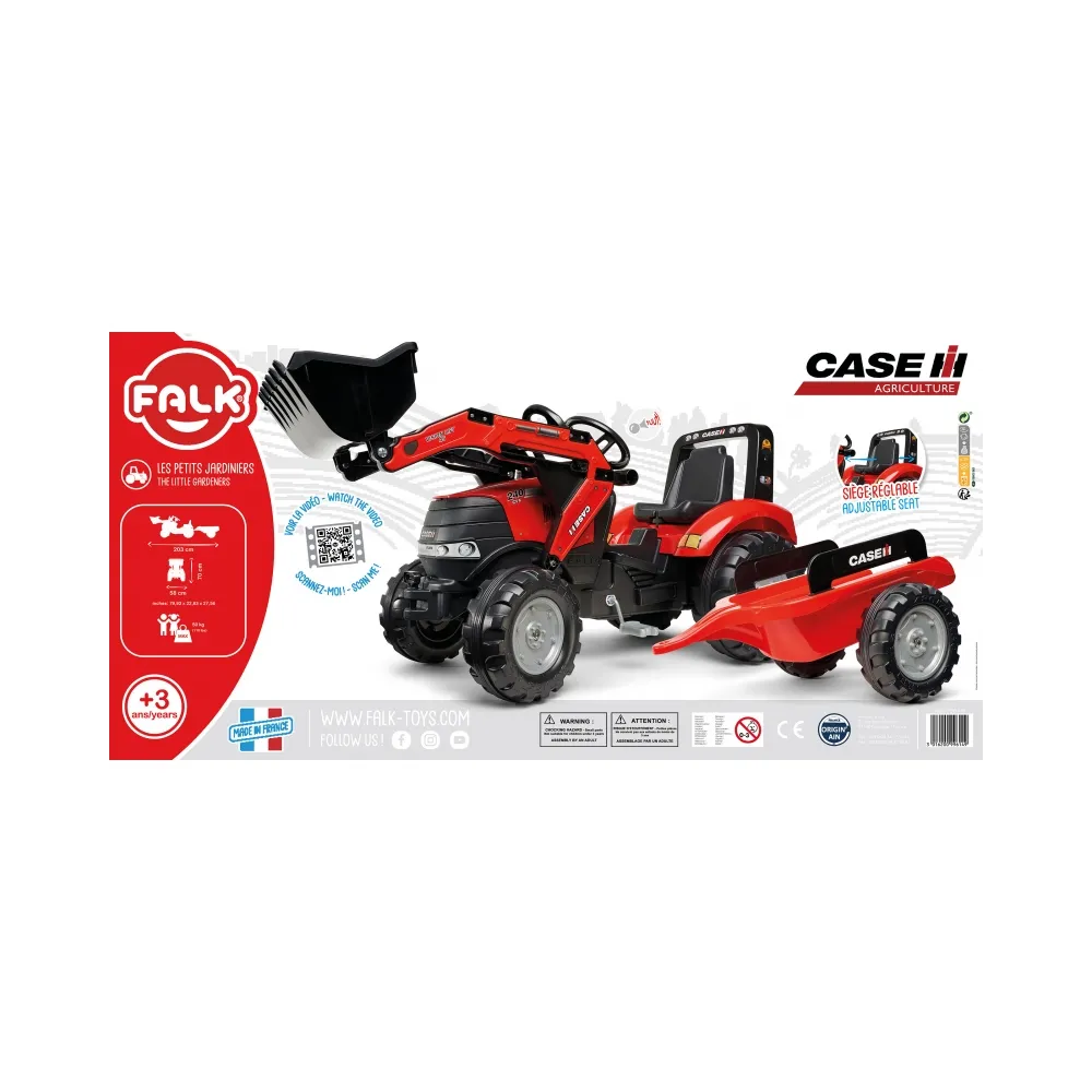 Ruchoma łyżka w traktorze dla dzieci