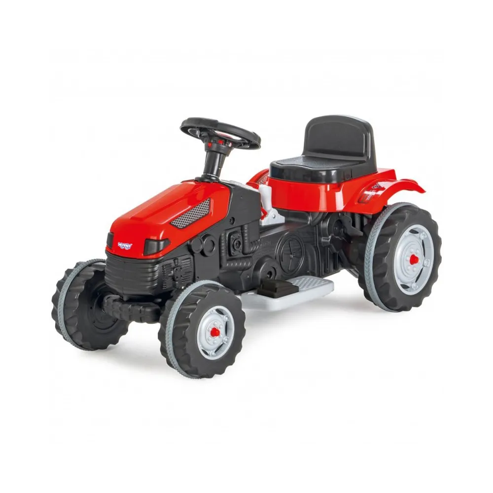 Traktor z automatycznym hamulcem dla małych kierowców