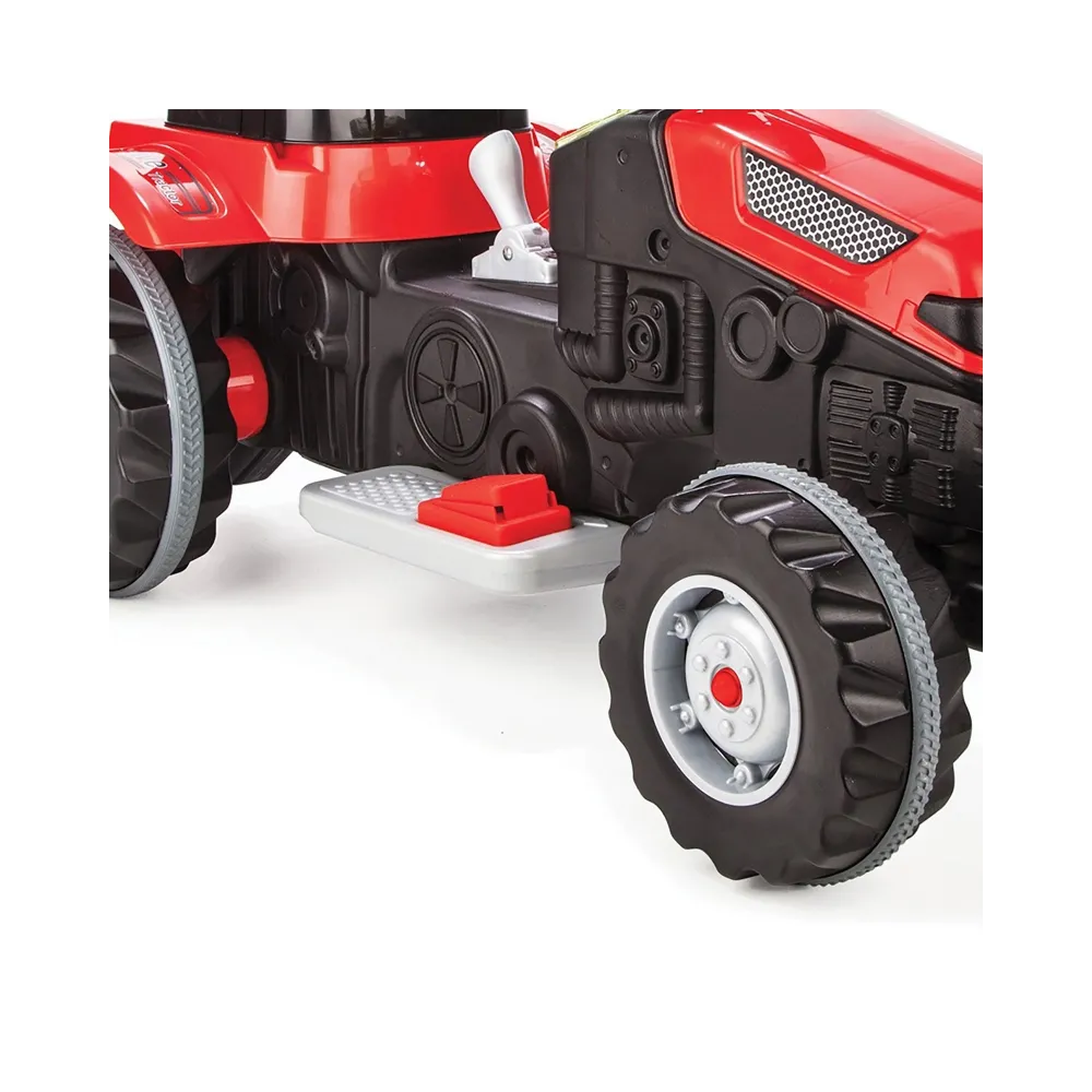 Traktor Farmer PowerTrac 6V w akcji na podwórku
