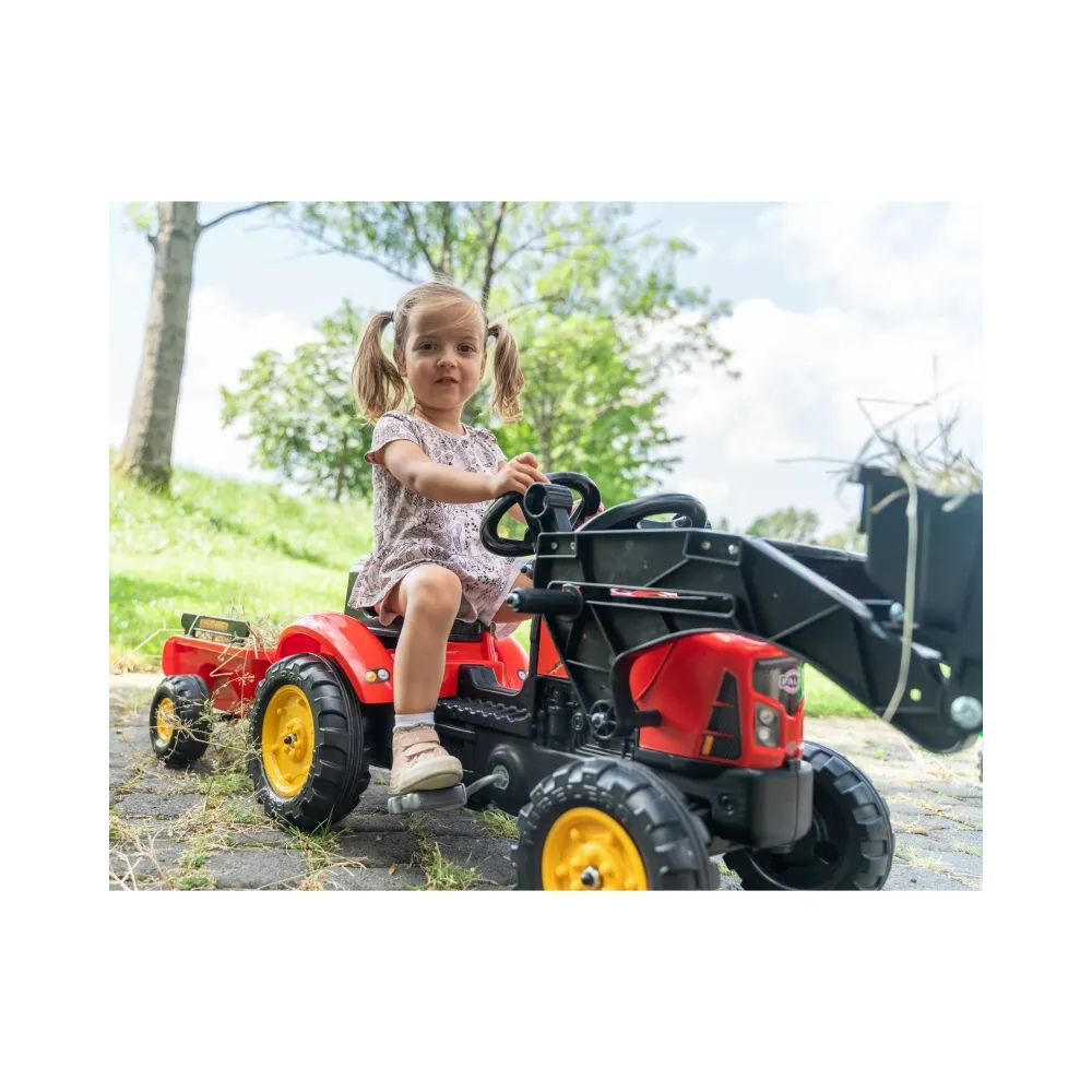 Dziecięcy traktorek FALK idealny do zabawy na świeżym powietrzu