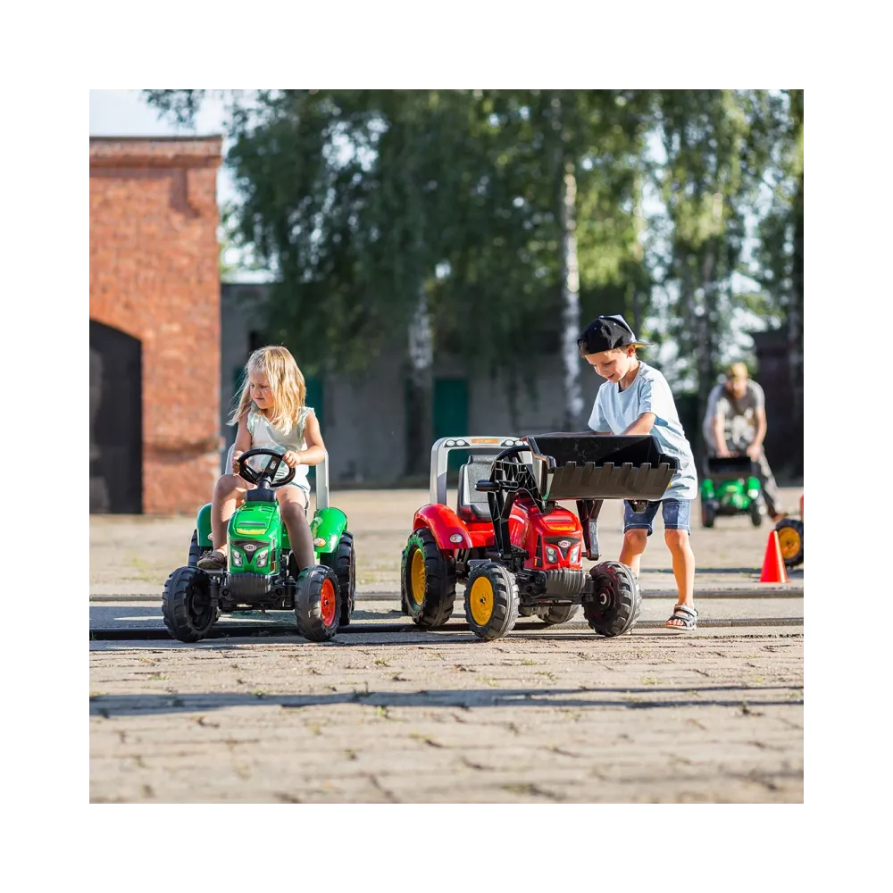 Zabawka FALK z przyczepą do transportu małych skarbów