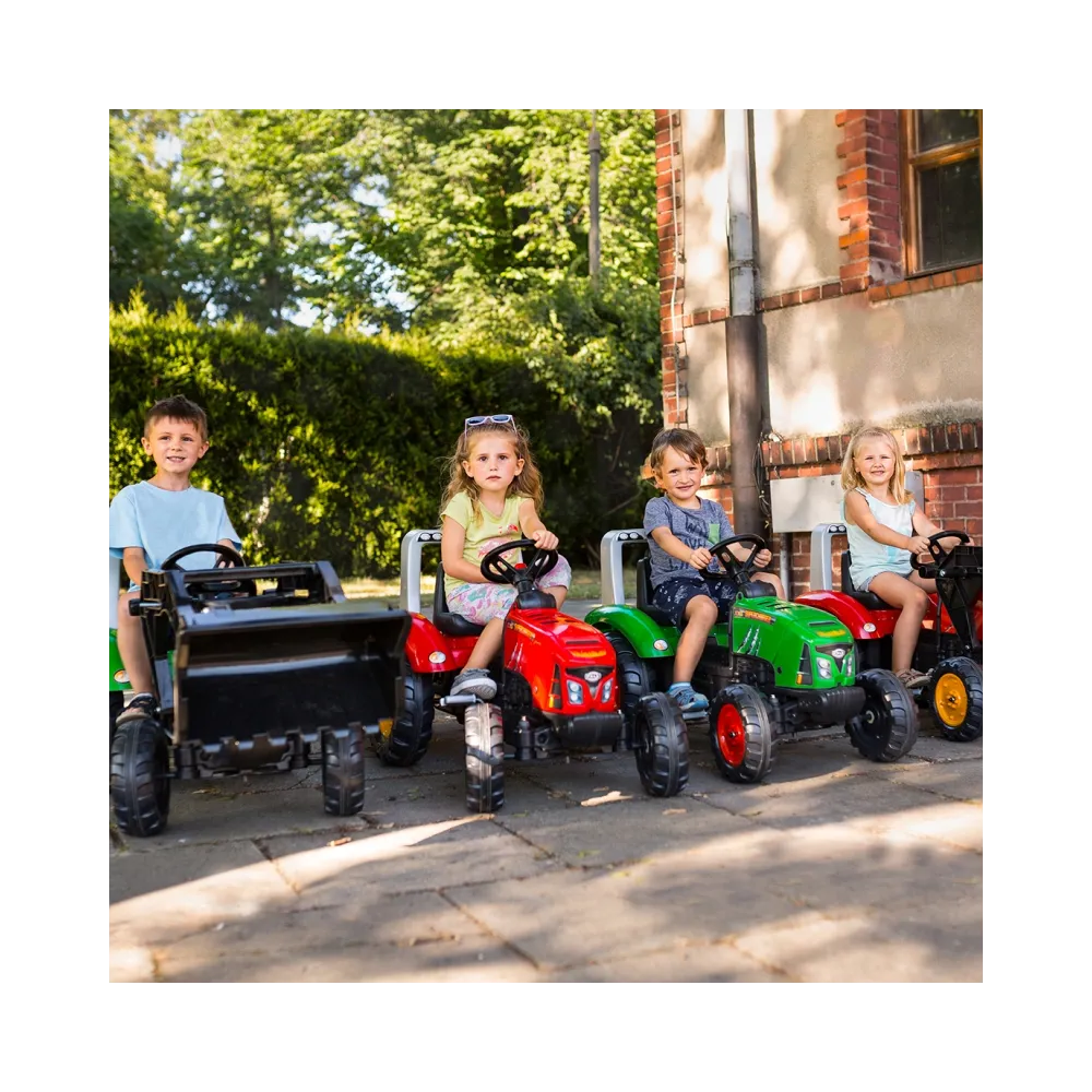 Traktor FALK Red Supercharger z ergonomicznymi pedałami