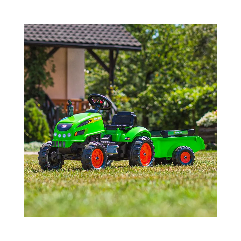 FALK Traktorek z klaksonem na pedały