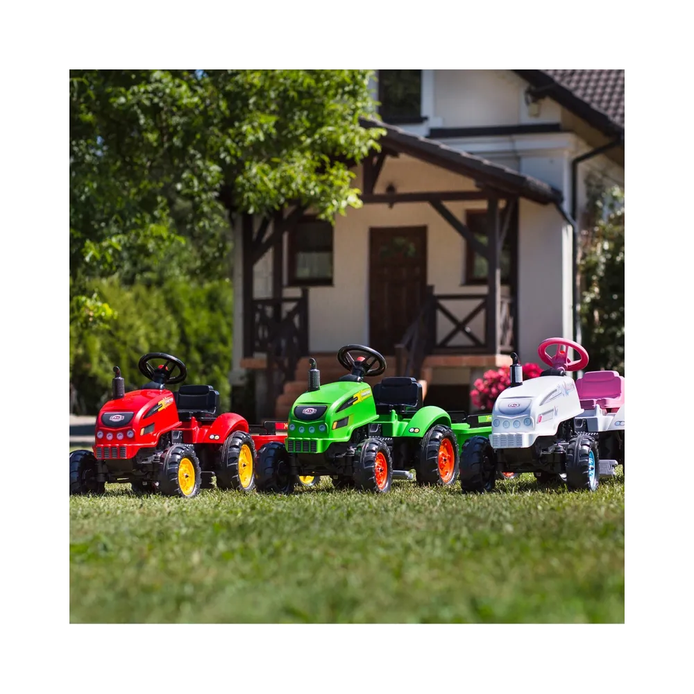 Bezpieczny traktor dla dzieci od 2 lat