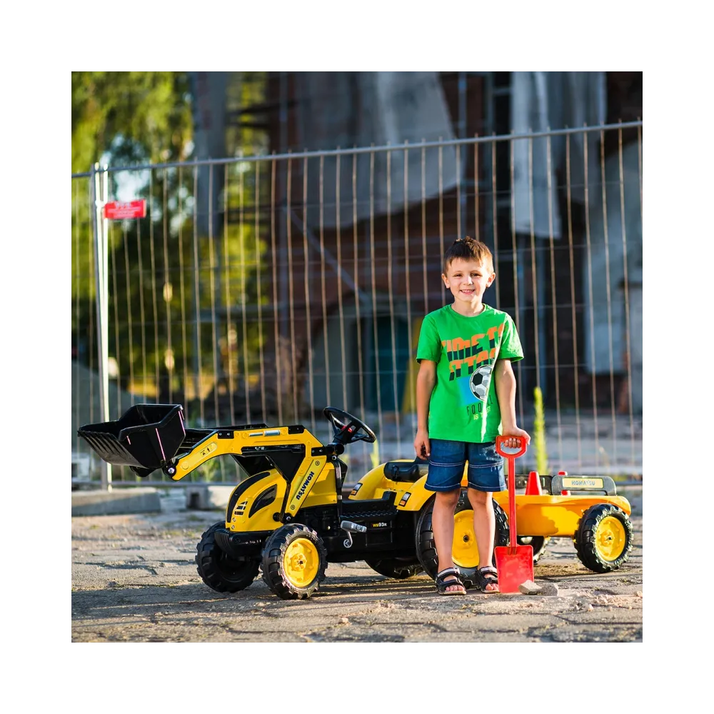 KOMATSU traktor dla dzieci do zabawy na świeżym powietrzu