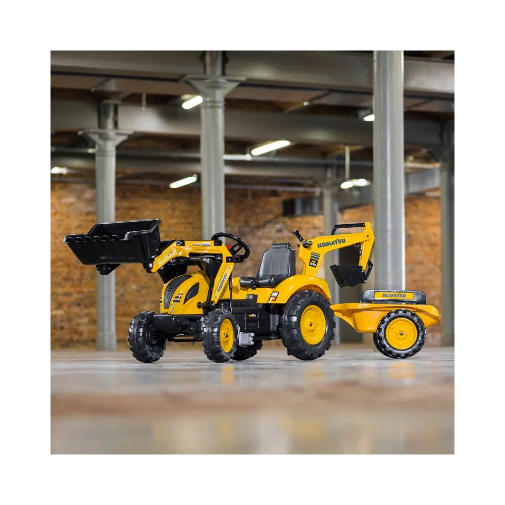 Dziecięcy traktor FALK z funkcjonalnym ładowaczem