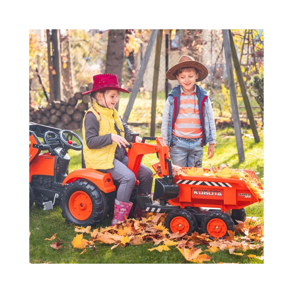 Traktorek dla dzieci z maksymalnym obciążeniem do 50 kg