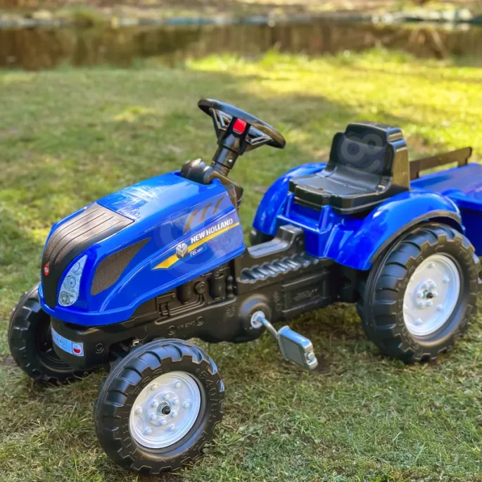 Traktor dla dzieci FALK z mechanizmem napędu łańcuchowego