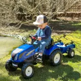 FALK Traktor na Pedały z przyczepką, idealny dla przedszkolaków