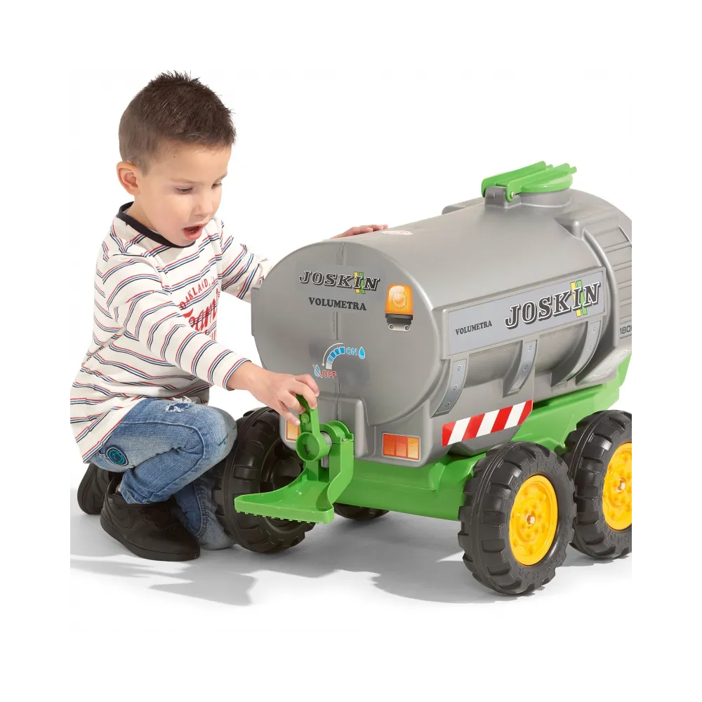 Przyczepka cysterna dla dzieci do zabawy na świeżym powietrzu