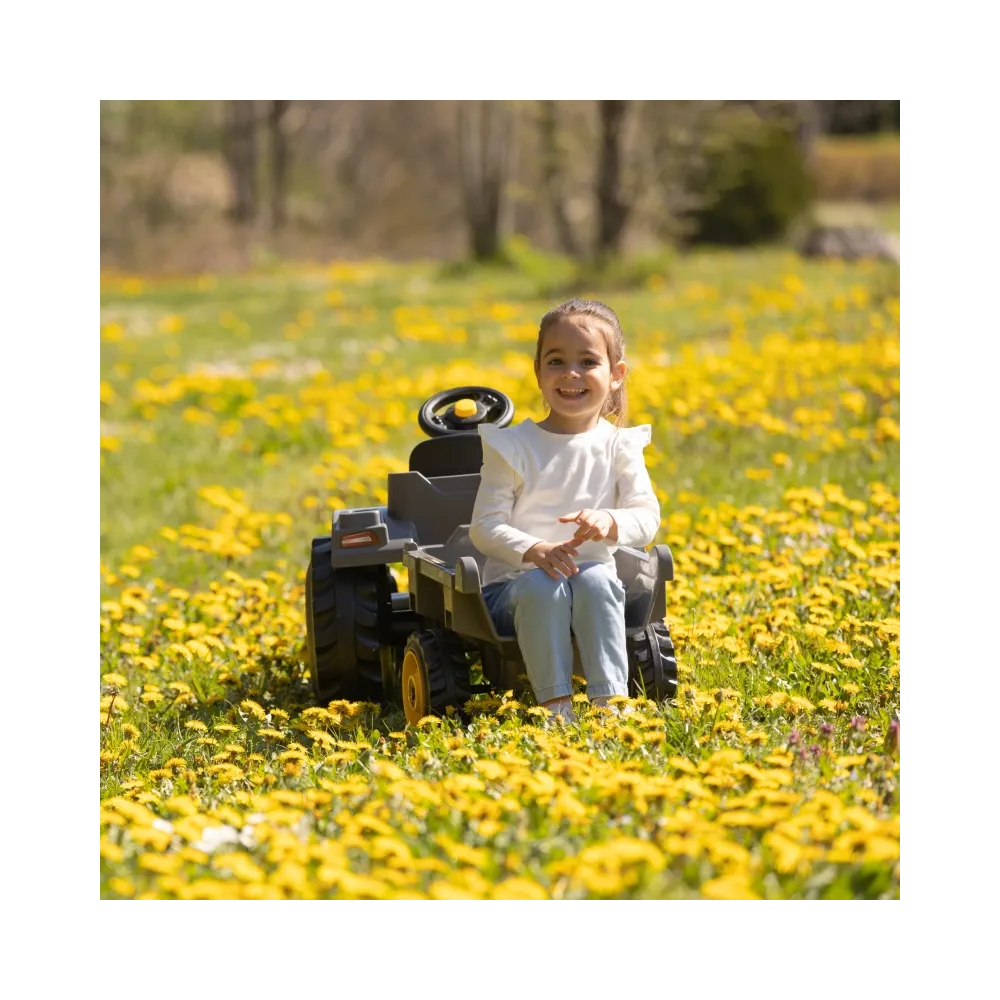 Pojemna przyczepa do traktora SMOBY