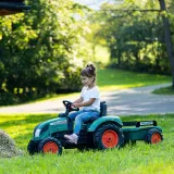Skrętna przednia oś w traktorze FALK