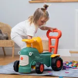 Zielony traktorek jeździk FALK idealny dla dzieci od 1 roku