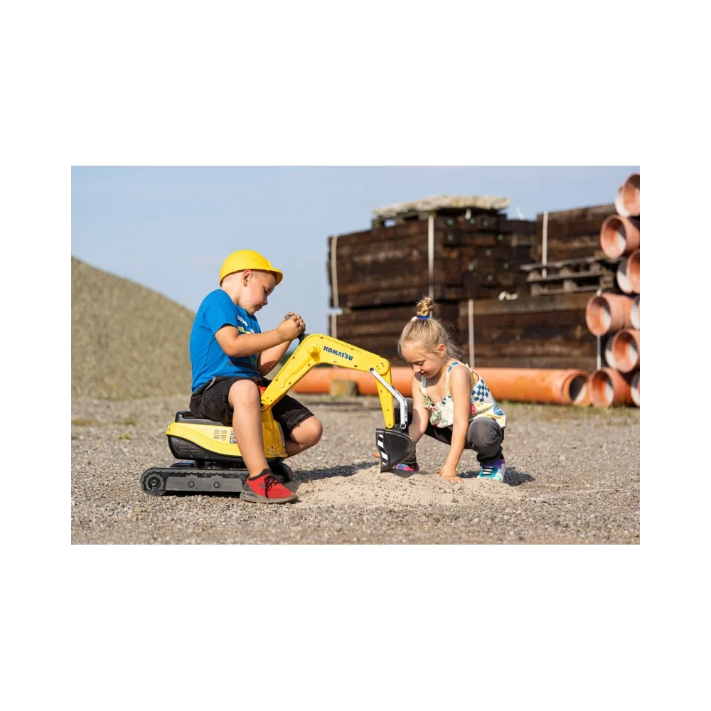 Solidna konstrukcja koparki Komatsu od FALK.