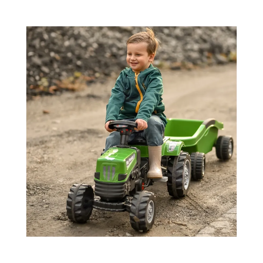 Zabawka traktor Big PowerTrac dla maluchów