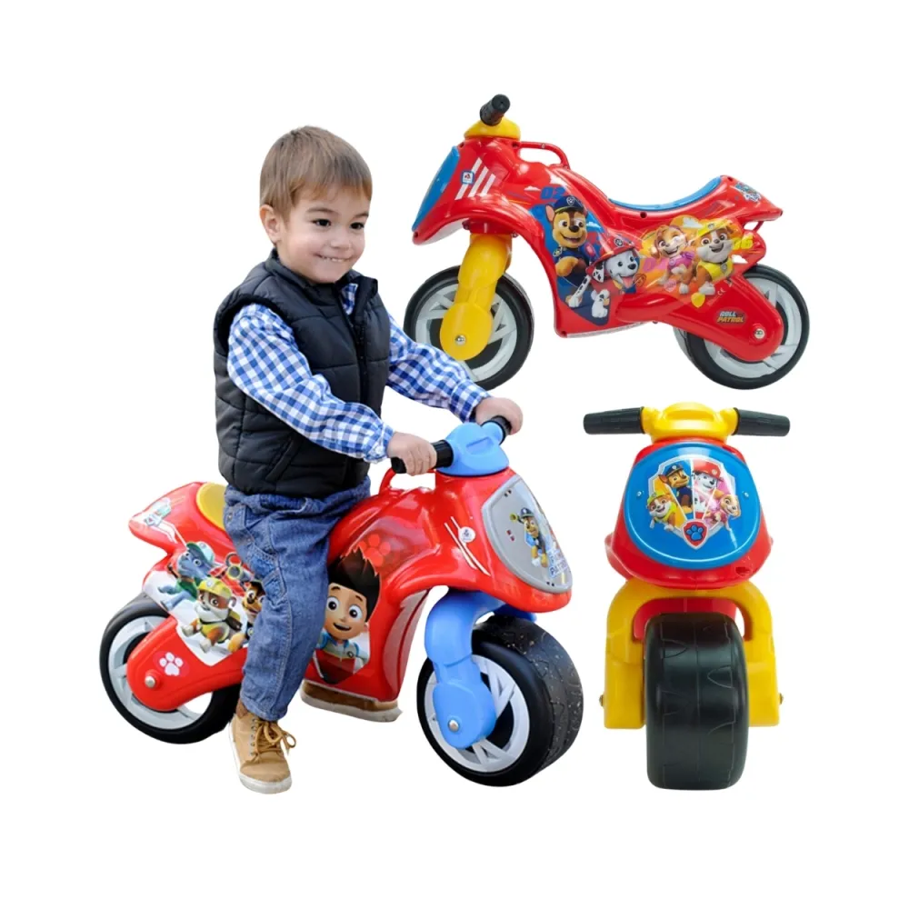 INJUSA Psi Patrol Jeździk Motor Rowerek Biegowy