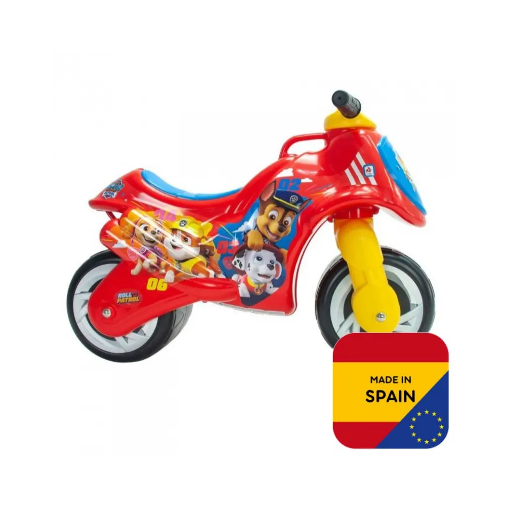 INJUSA Psi Patrol Jeździk Motor Rowerek Biegowy