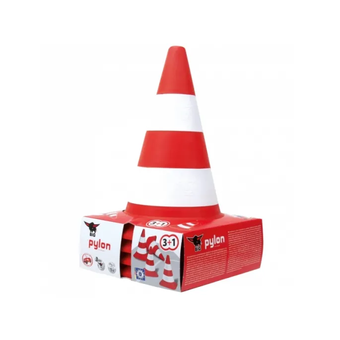 Bezpieczne pachołki do zabawy w ruch drogowy