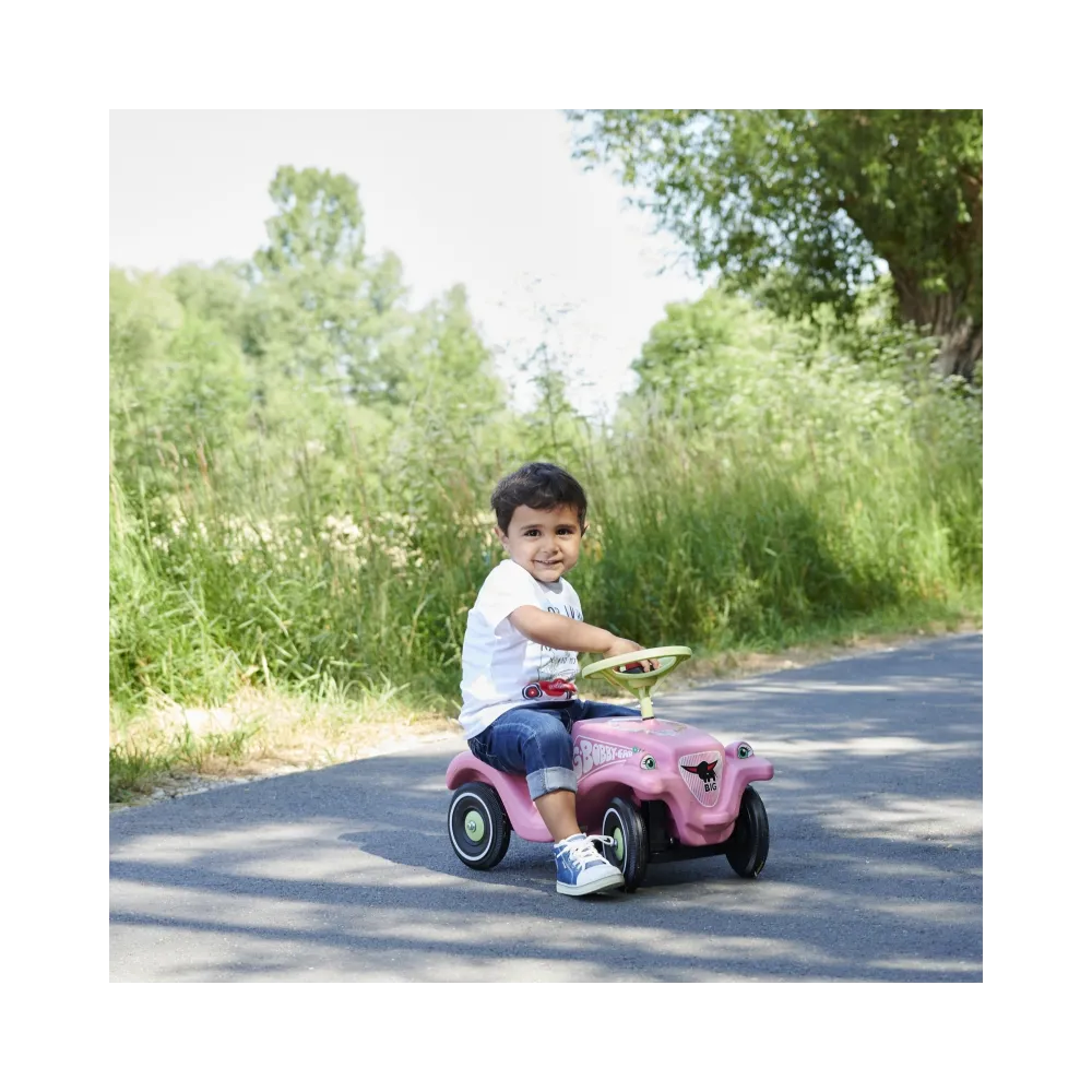 BIG Jeździk Bobby Car Classic Flower Różowy