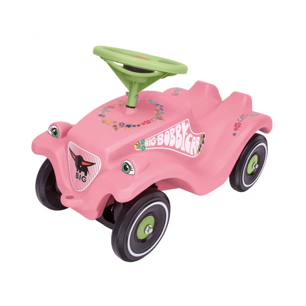 BIG Jeździk Bobby Car Classic Flower Różowy
