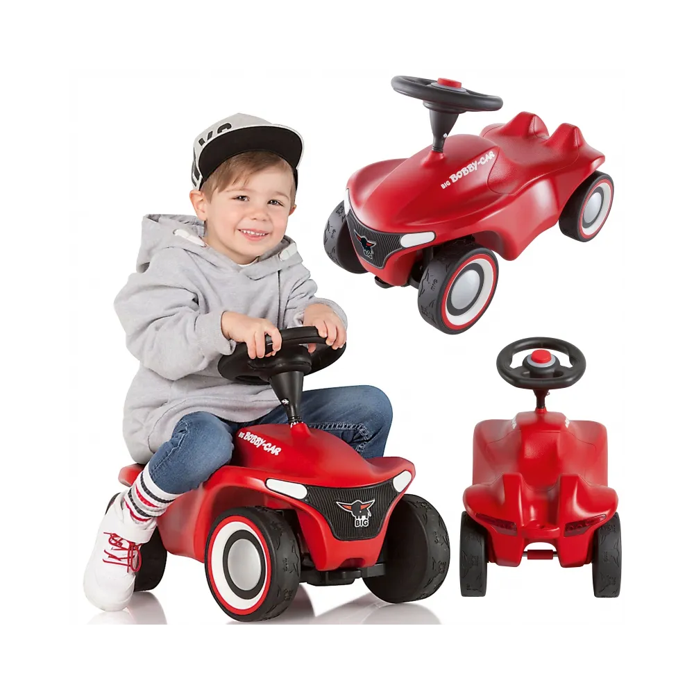 BIG Czerwony jeżdzik Bobby Car Neo Red