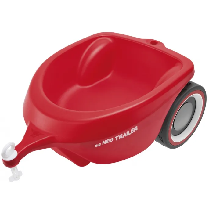 Przyczepka BIG Bobby Car Neo w kolorze czerwonym