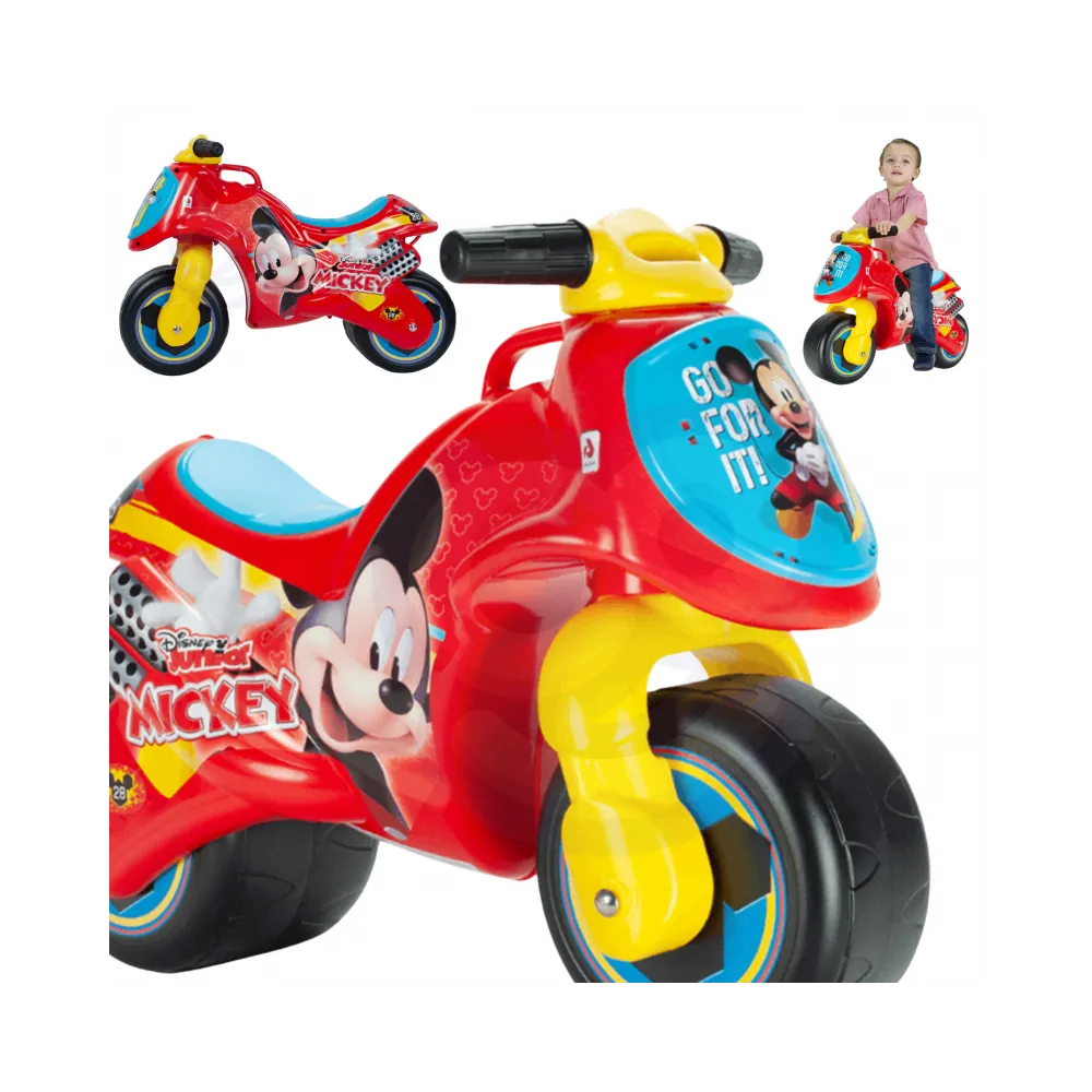 Myszka Miki jeździk dla dzieci w atrakcyjnych kolorach.