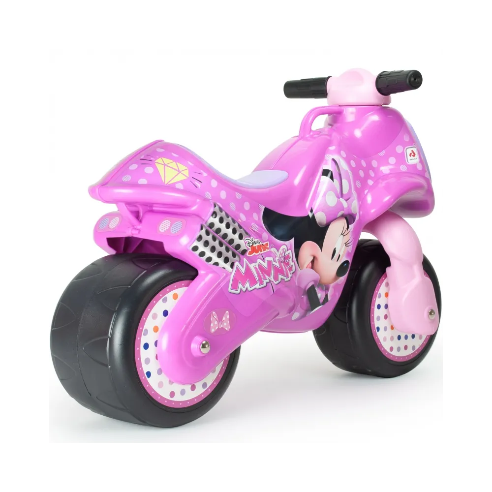 INJUSA Myszka Minnie Jeździk Motor Rowerek Biegowy