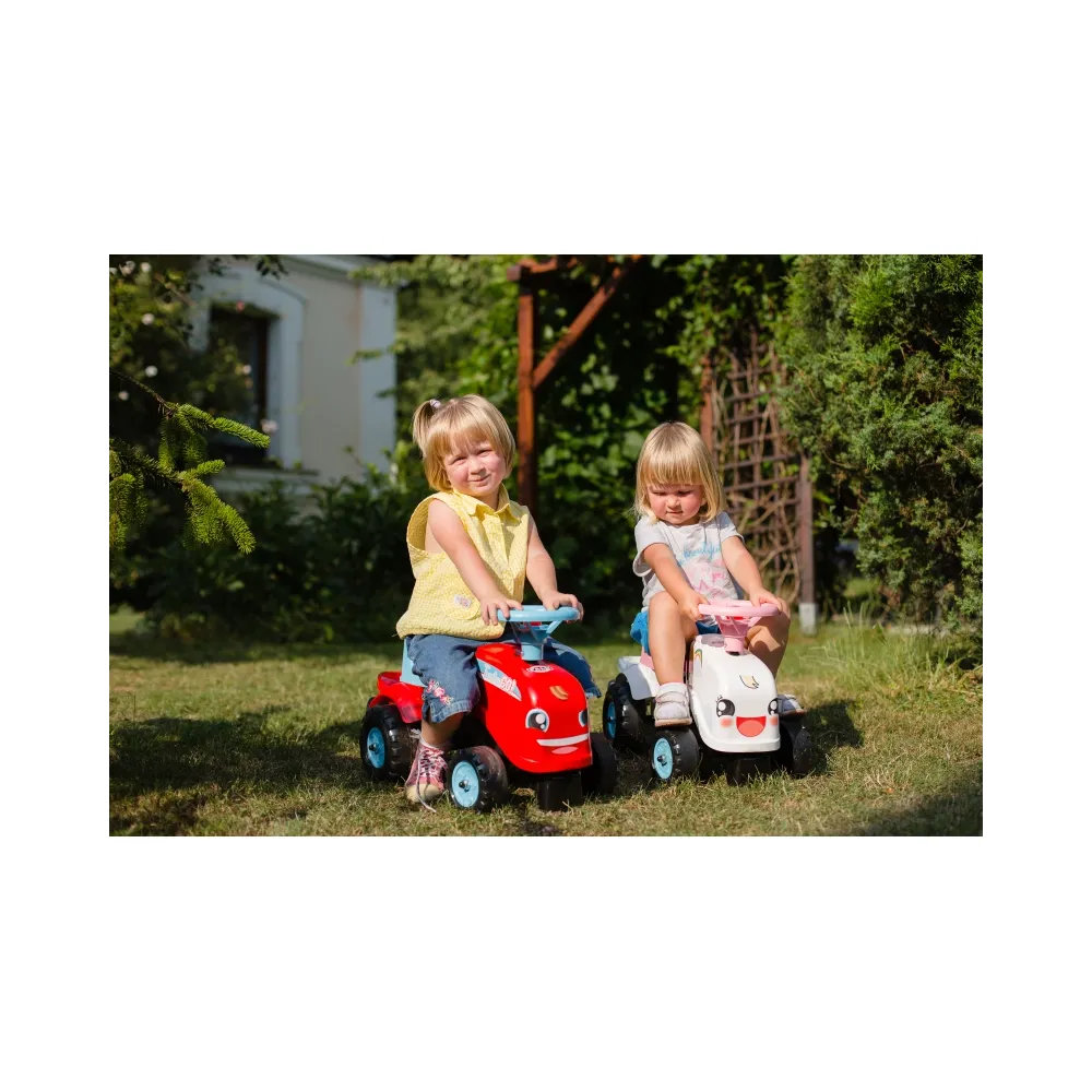 Eko traktorek z plastiku z recyklingu