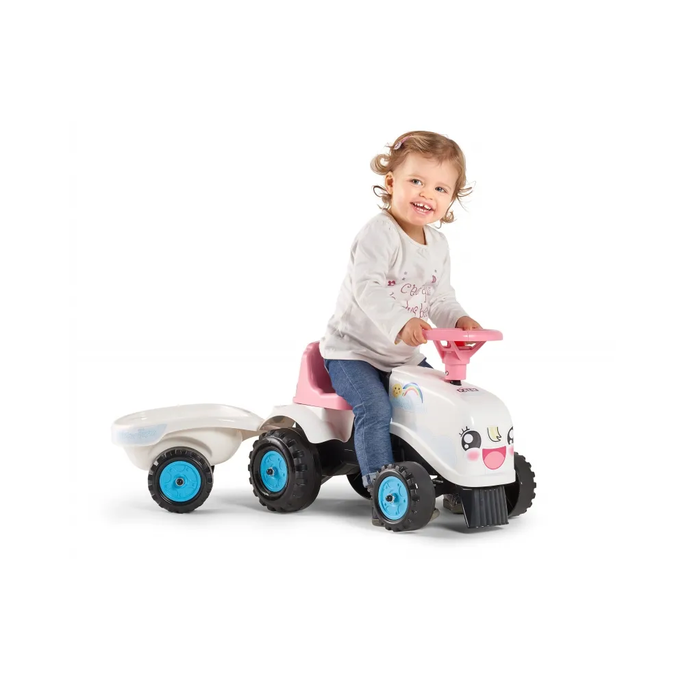 Francuski traktorek wspierający rozwój dziecka