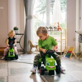FALK Traktorek Baby Claas Zielony z Przyczepką + akc. od 1 roku
