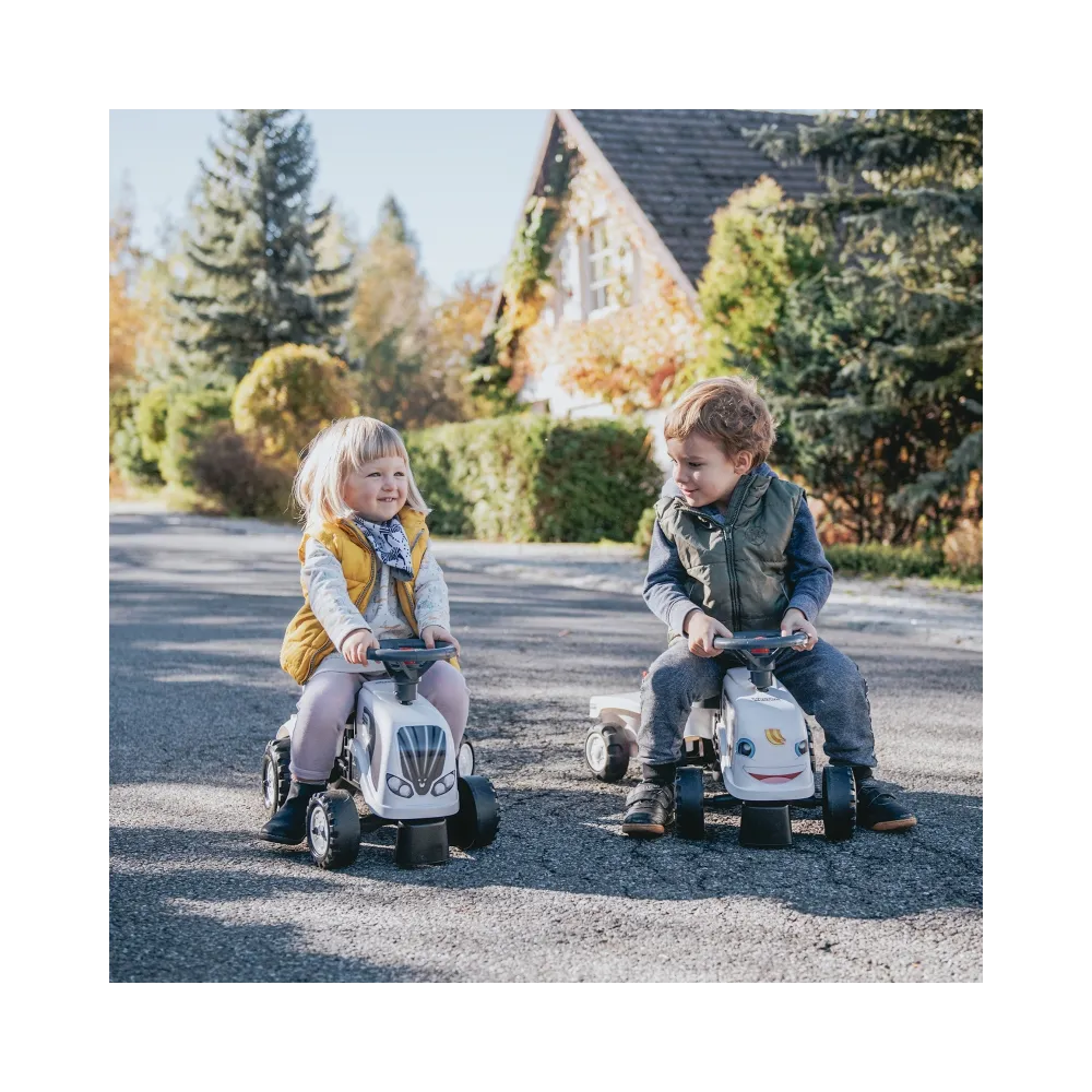 Kierownica z klaksonem w traktorku dla malucha