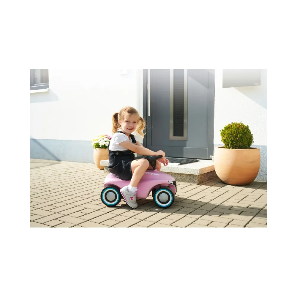 BIG Różowy Jeżdzik Pchacz Bobby Car Neo Pink Dla Dzieci
