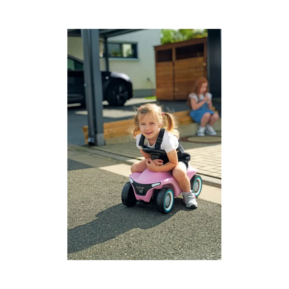 BIG Różowy Jeżdzik Pchacz Bobby Car Neo Pink Dla Dzieci