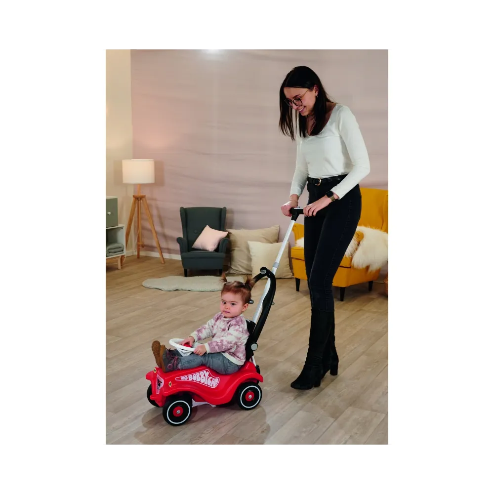 BIG Drążek do Jeździków Bobby Car z Oparciem i Zabezpieczeniem